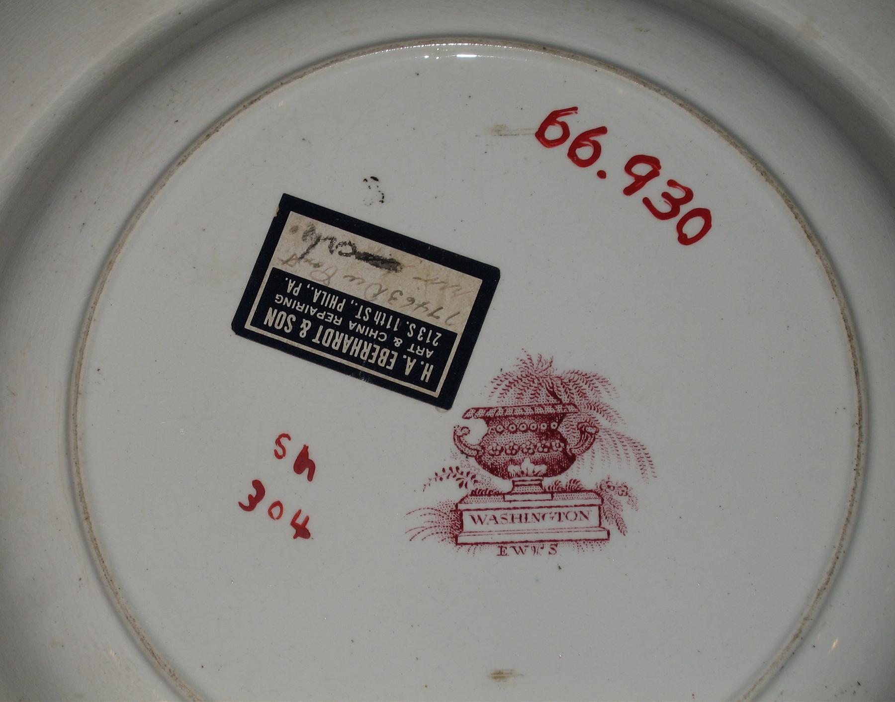 1966.0930 Plate (mark)