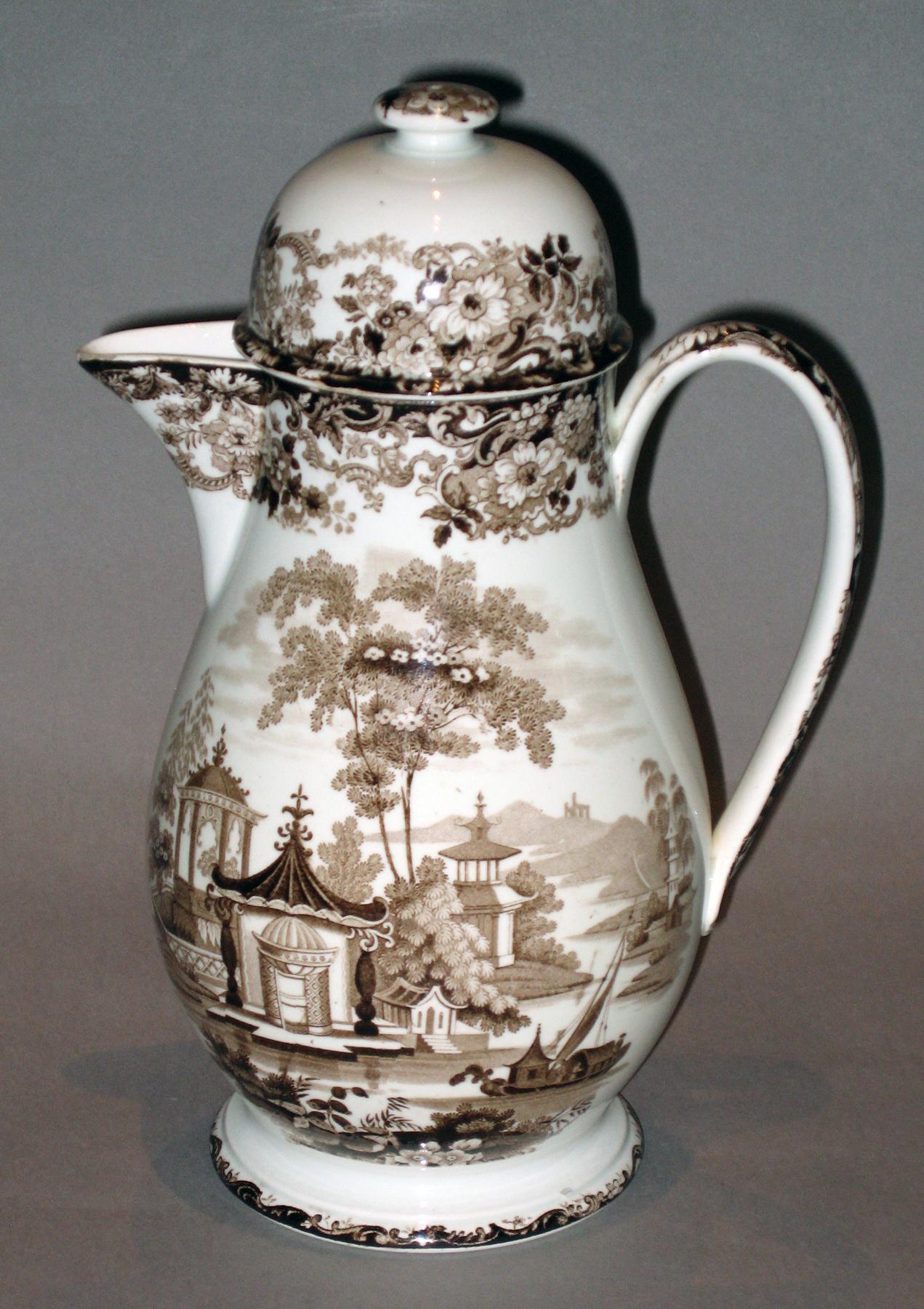 1966.0951 A, B Jug (or coffeepot)