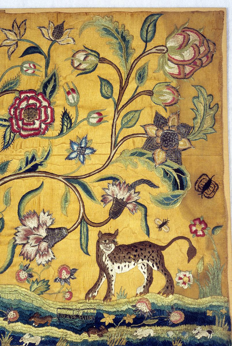1966.0978 Needlework Picture, Detail 2