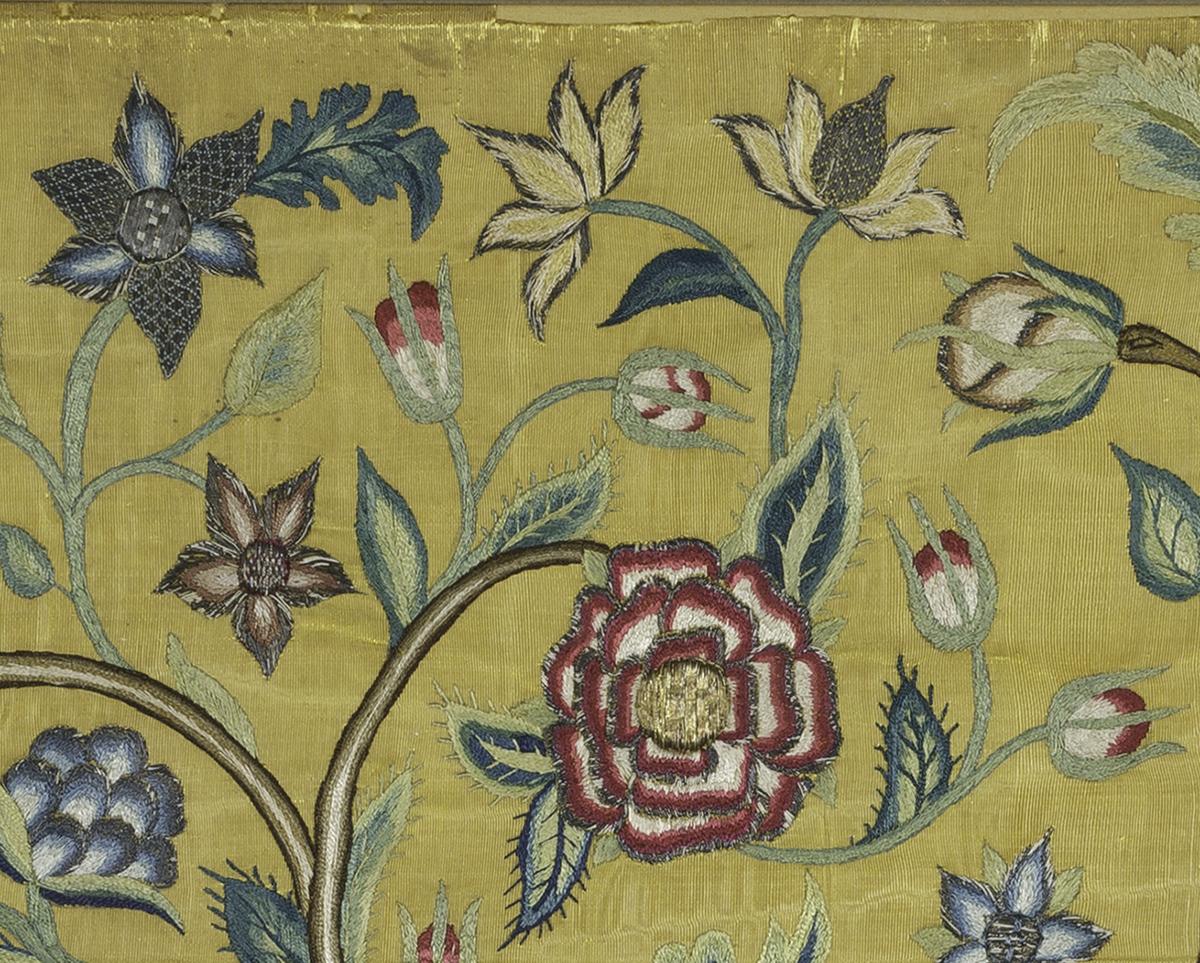 1966.0978 Silkwork Picture, Detail 3