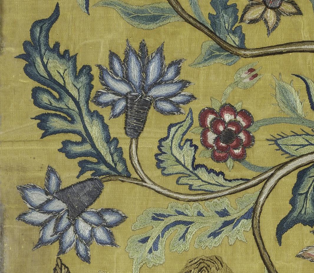 1966.0978 Silkwork Picture, Detail 5