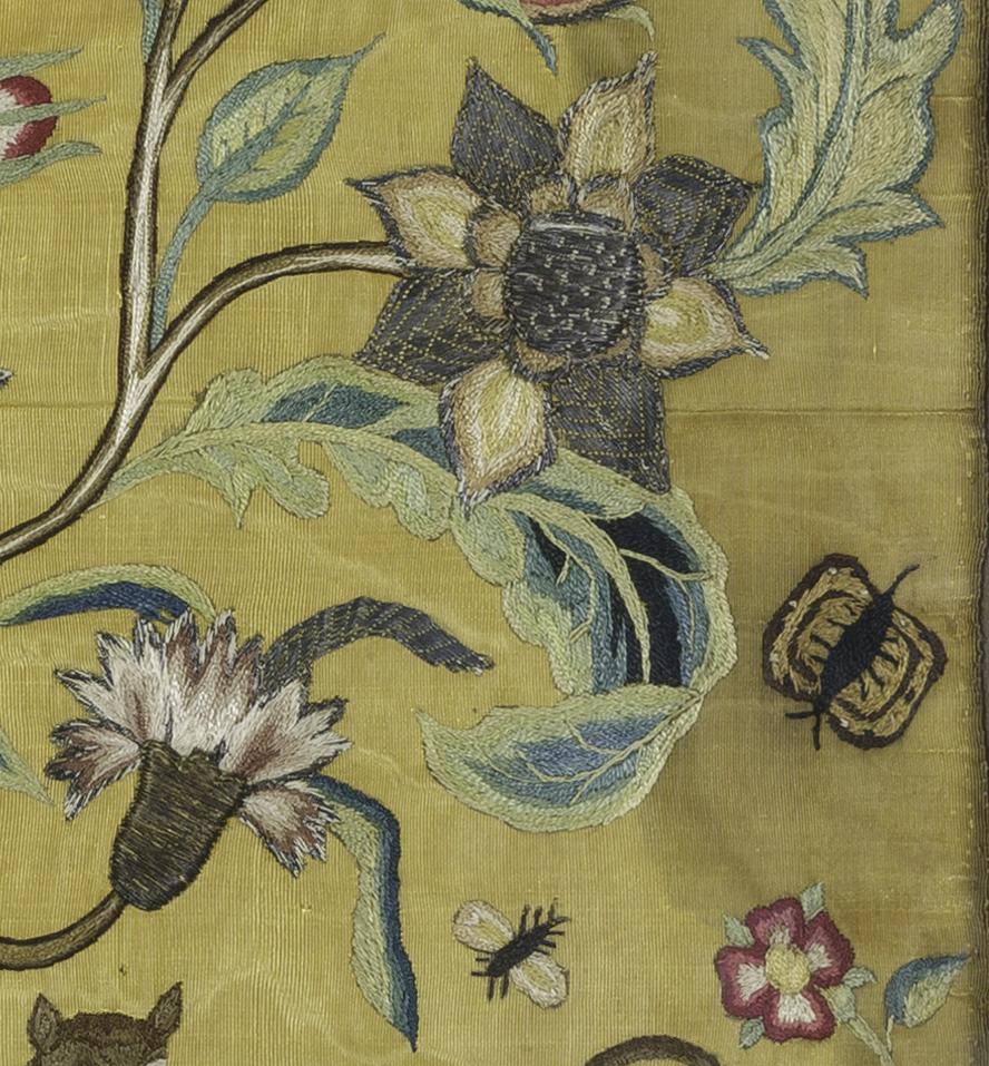 1966.0978 Silkwork Picture, Detail 7