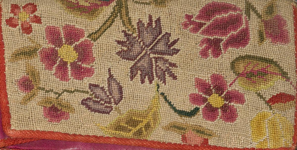 1966.1040 Pocketbook, Inside Detail