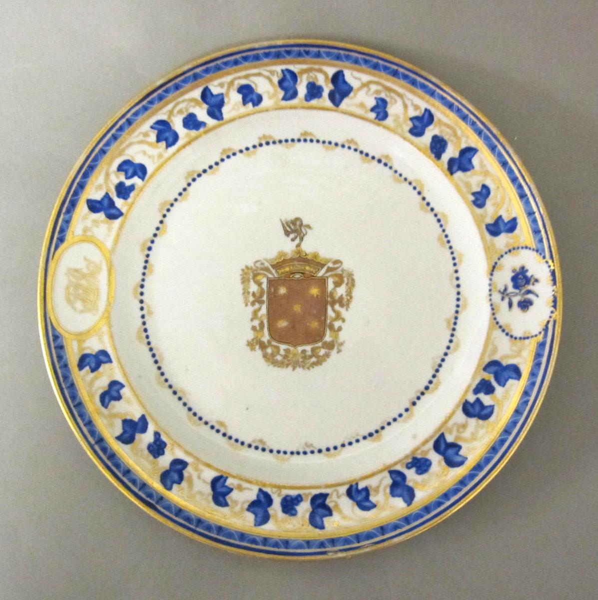 1966.1102.001 Porcelain plate