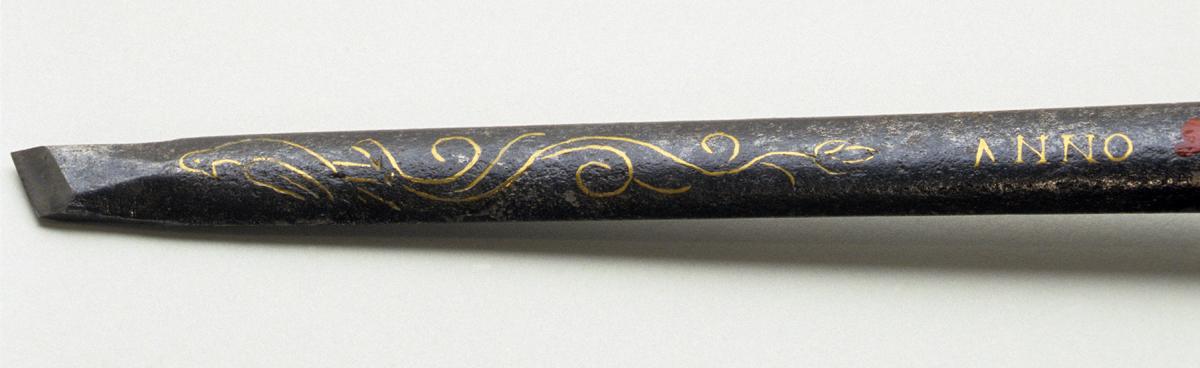 1957.0026.119 Tool (for wood), detail