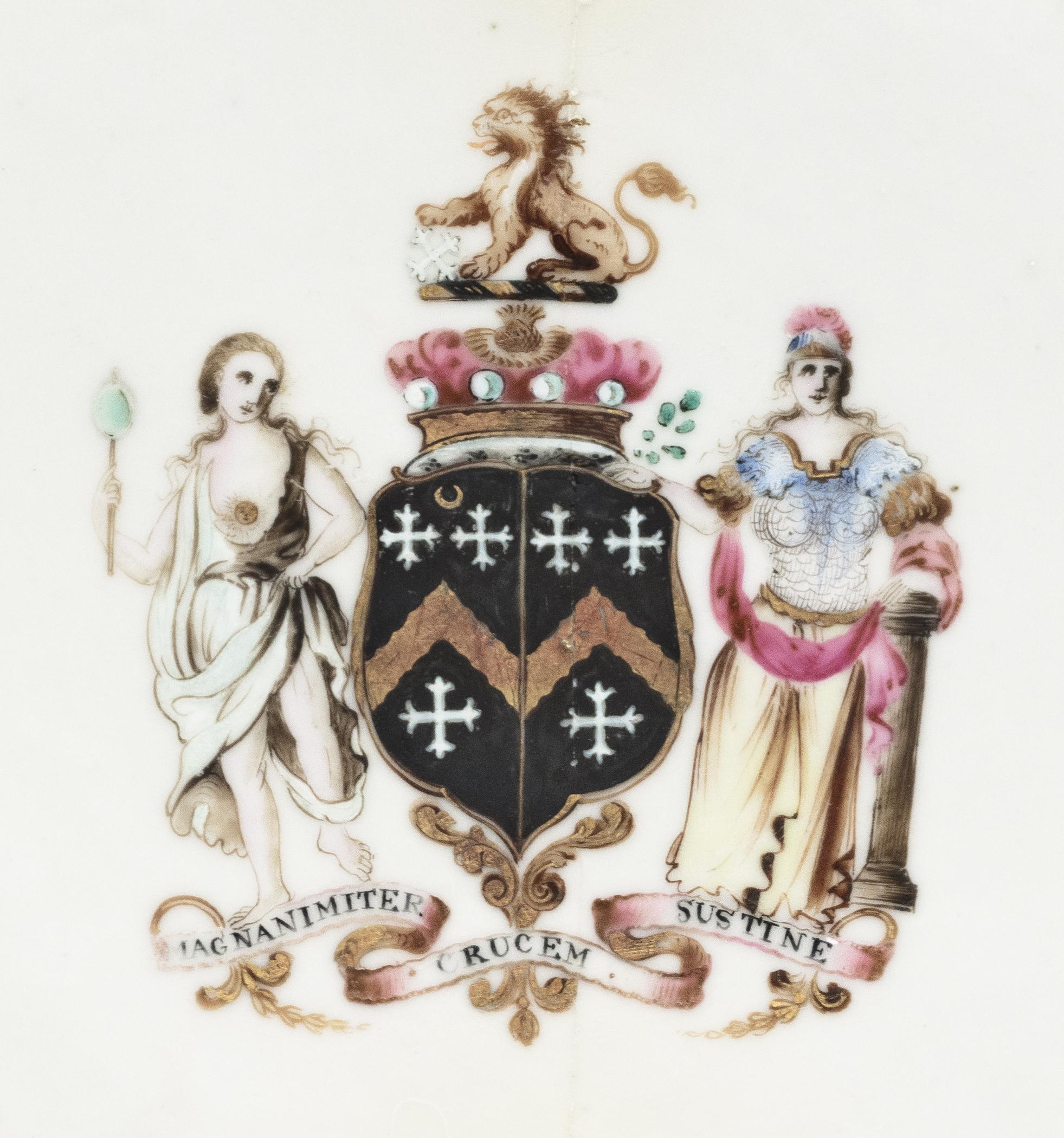 1966.1105 Plate, detail 1