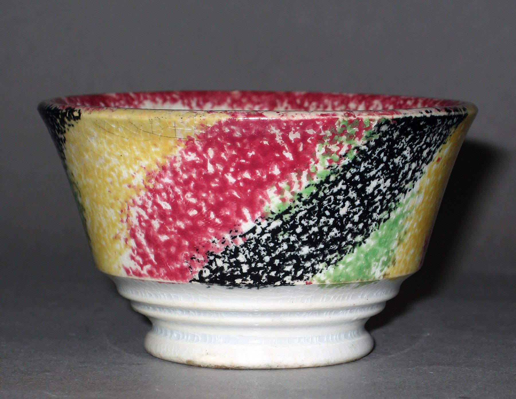 1966.1151 A Spatterware teabowl