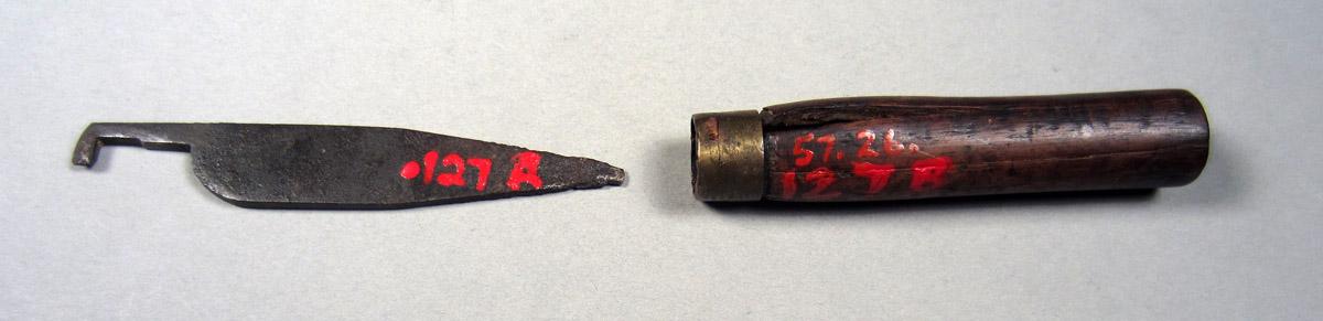 1957.0026.127 A-B Turning tool, View 1