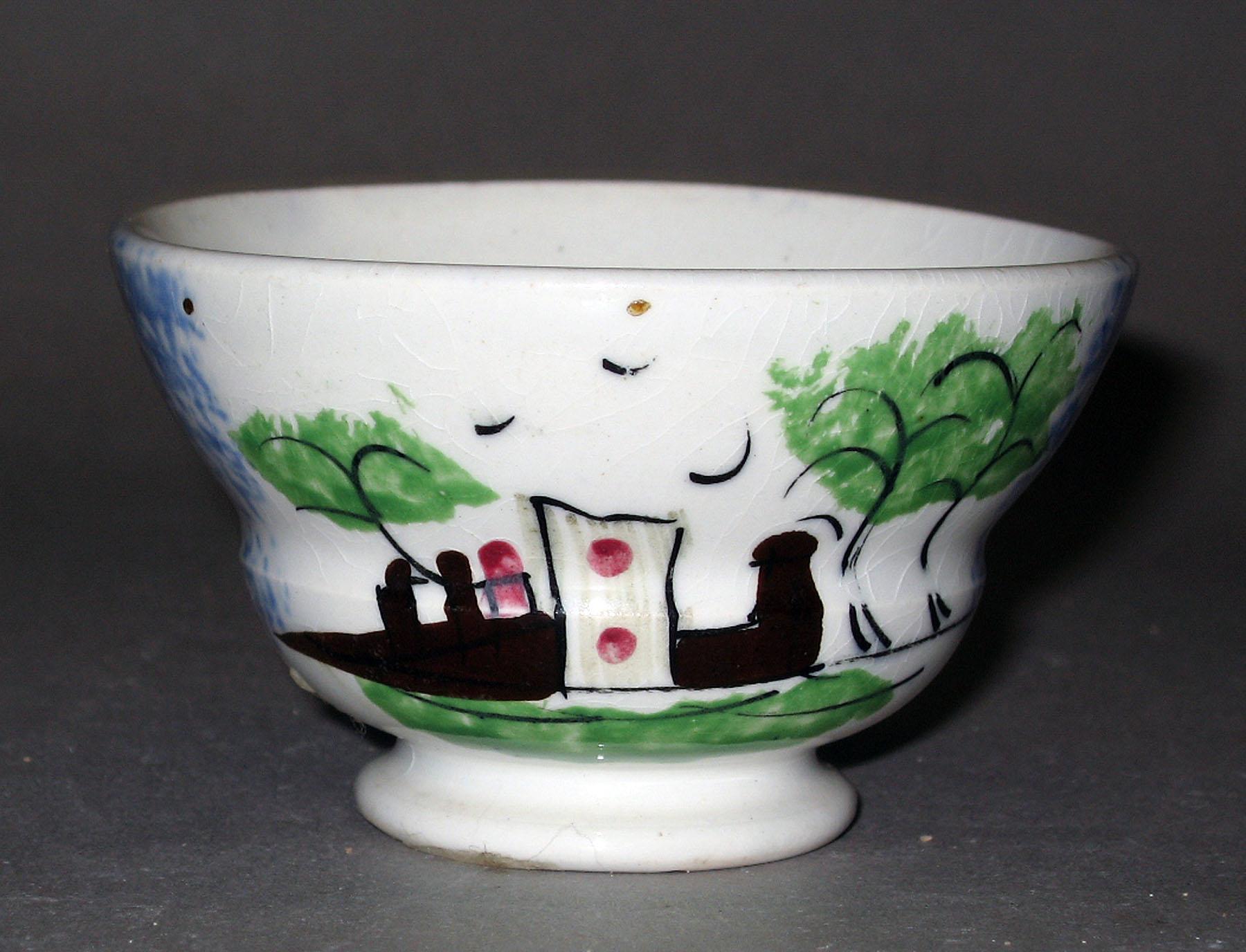 1966.1153.002 Spatteware teabowl