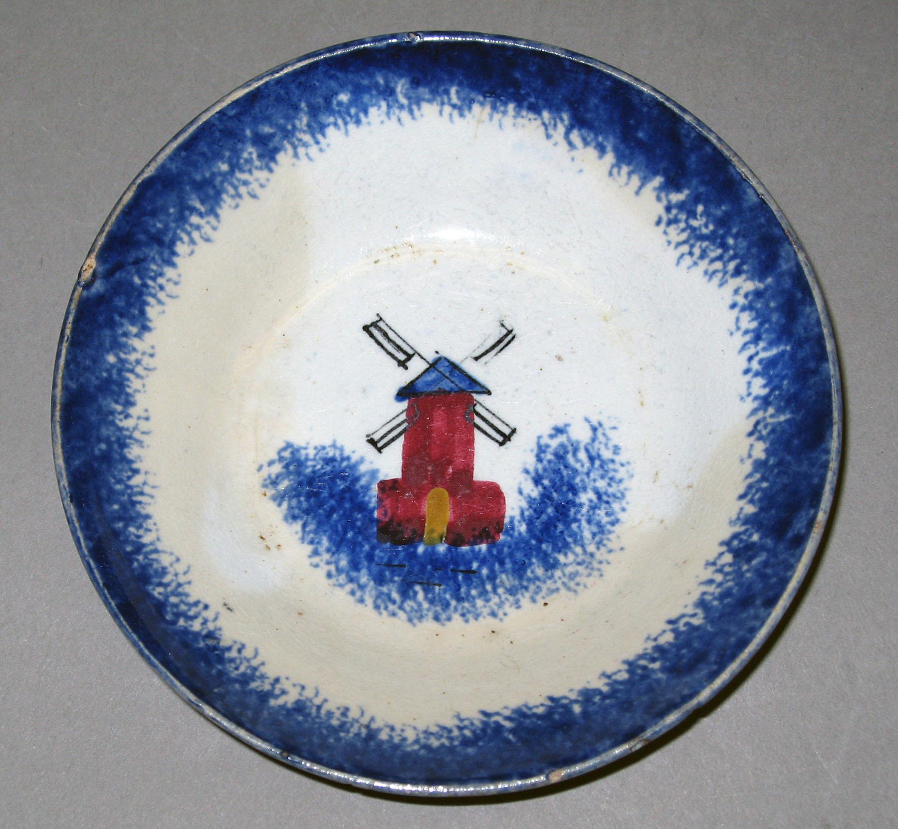 1966.1154.002 B Spatterware saucer