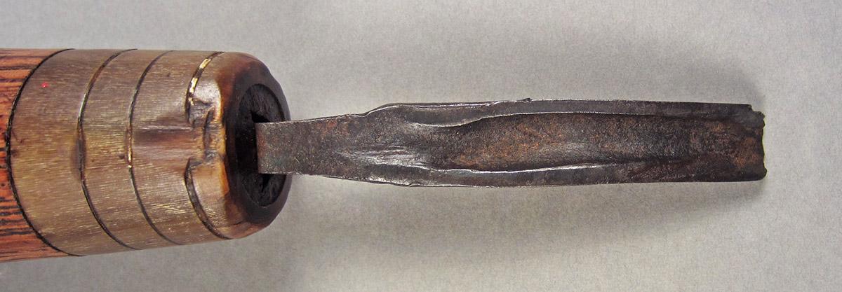 1957.0026.129, Carving gouge, blade side 1