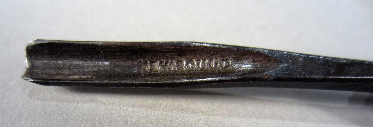 1957.0026.133 Carving gouge, Detail