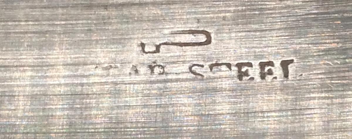 1966.1222.006 Knife, detail 1