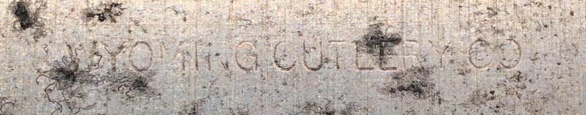 1966.1226 Knife, detail 1