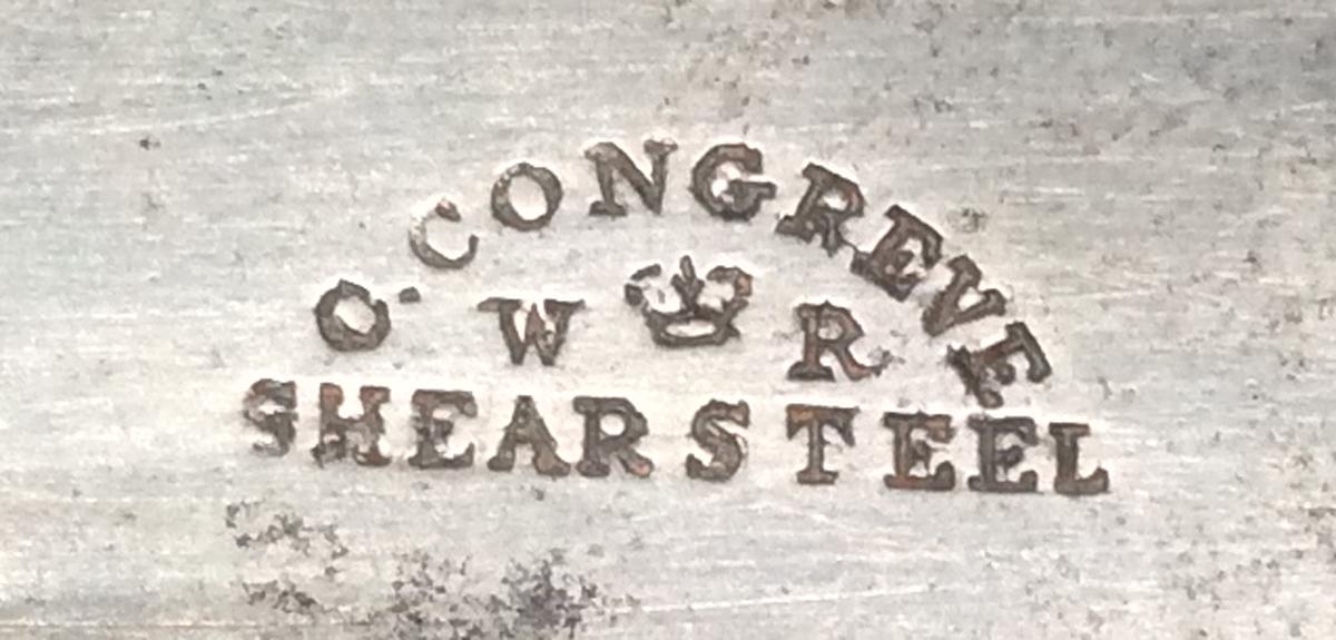1966.1228 Knife, detail 1