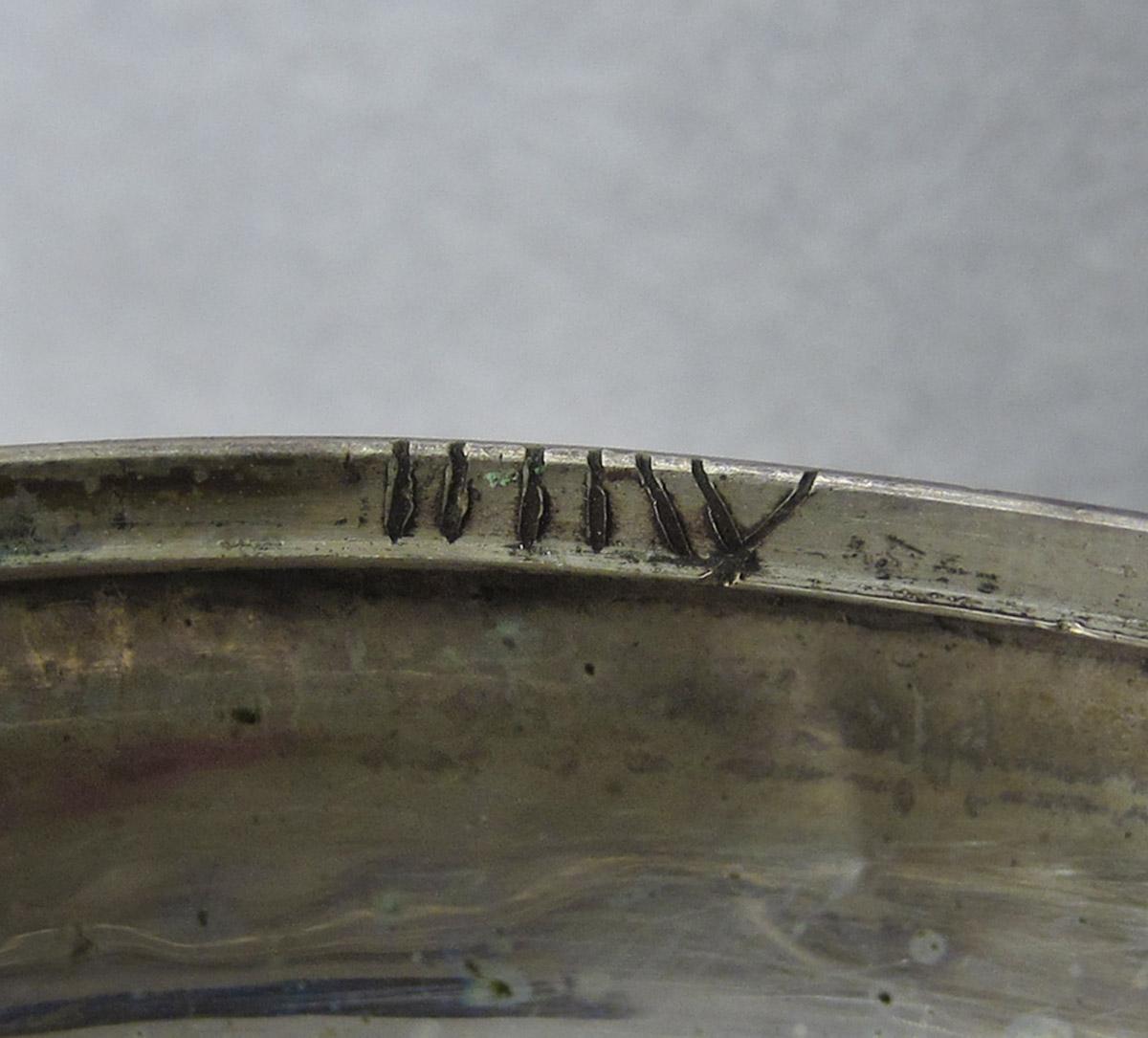 1966.1241 B Watch inner case, inscription 3