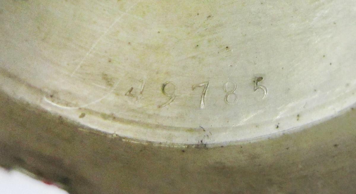 1966.1241 C Watch movement cover, engraving 2