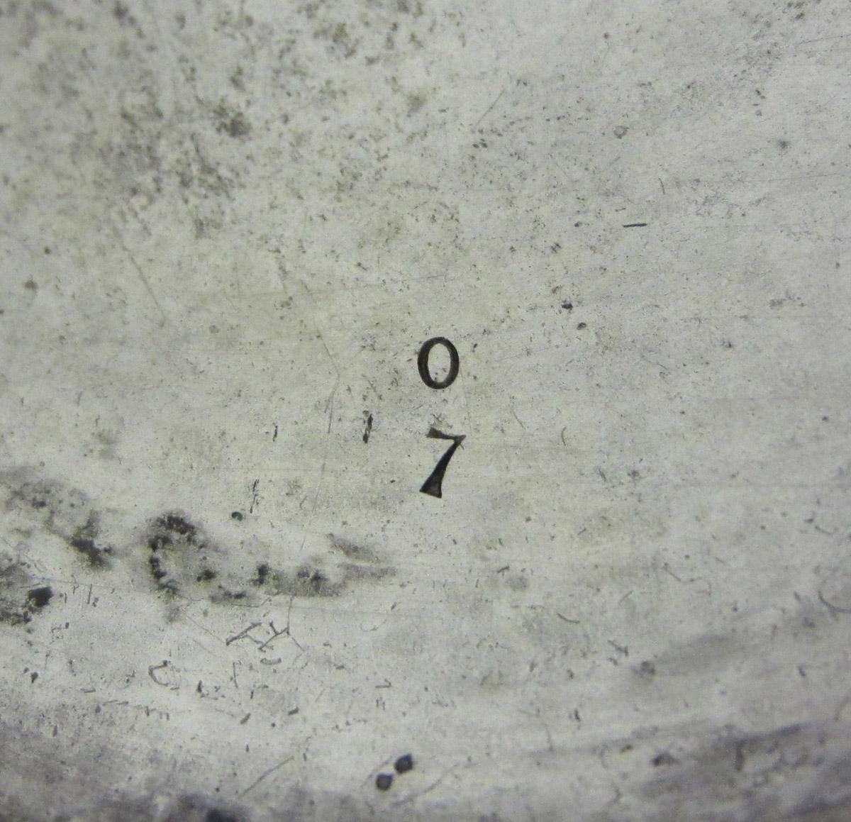 1966.1241 A Watch case, engraving 1