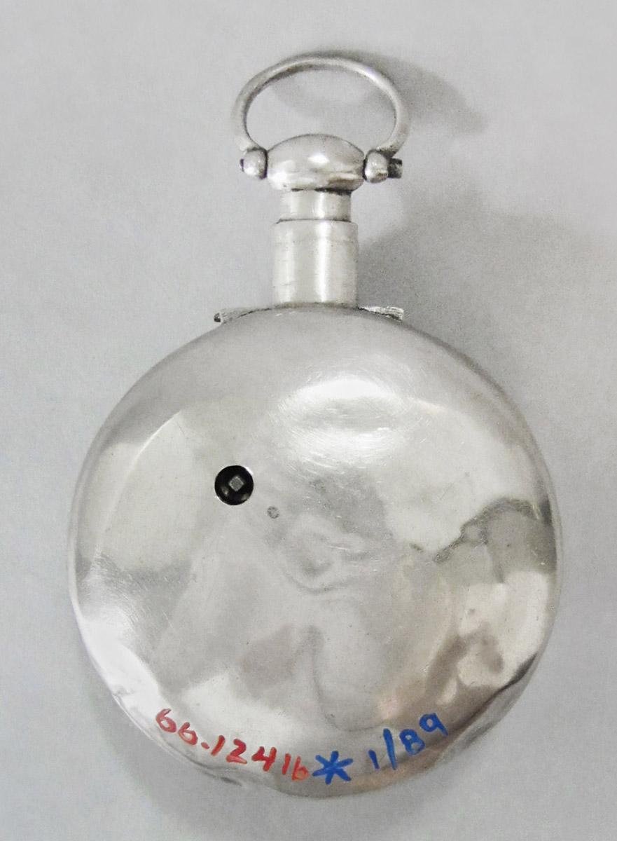 1966.1241 B, C Watch inner case and Watch movement, underside