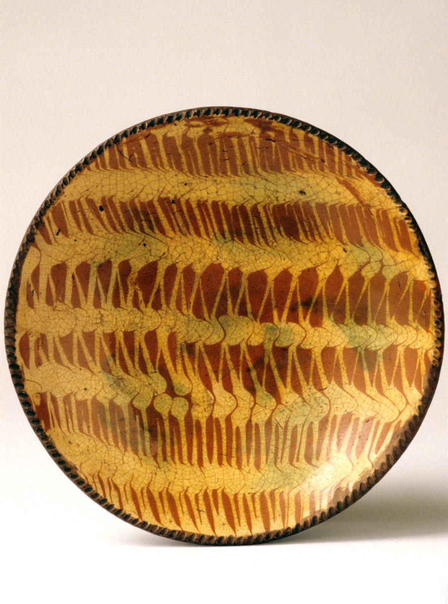 1966.1246 Slipware dish