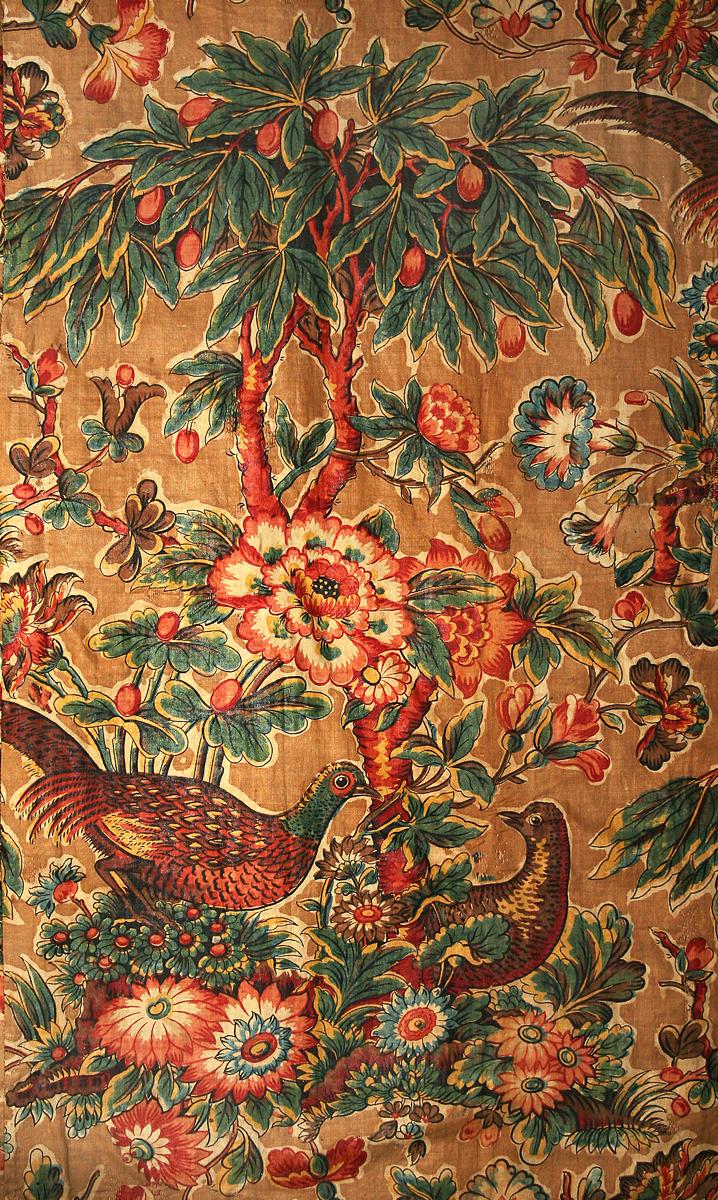 1966.1252.002 A Window Hanging, Side Curtain, Pattern Detail