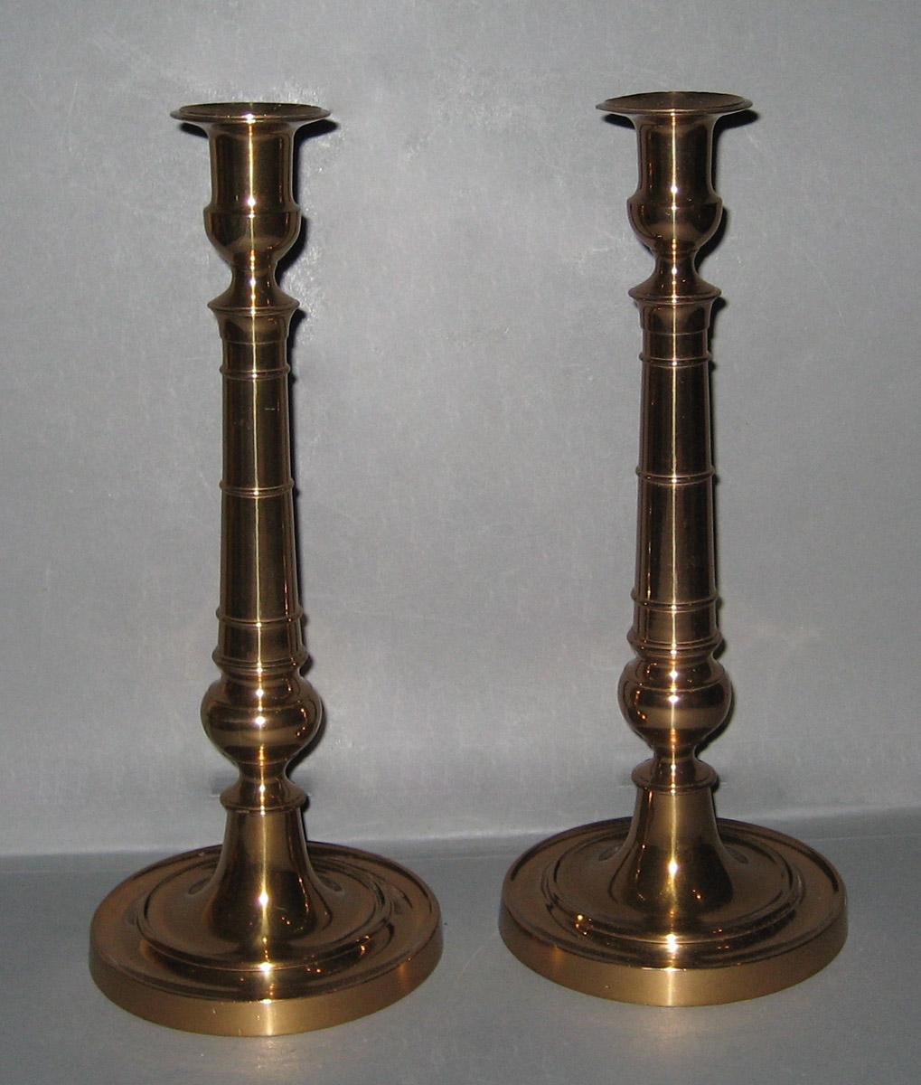1966.1254.001 and .002 Candlesticks