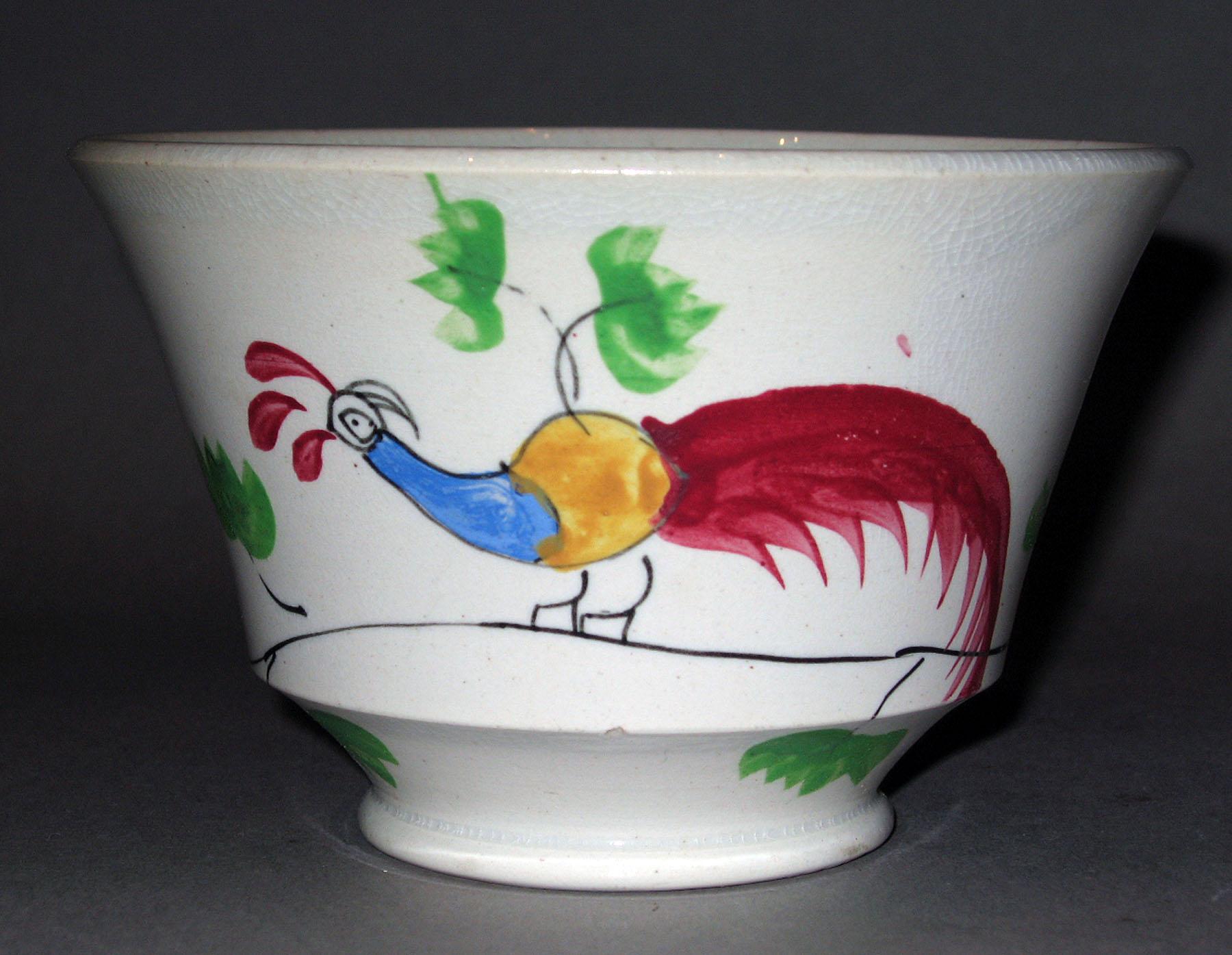 1966.1266.004 Earthenware teabowl