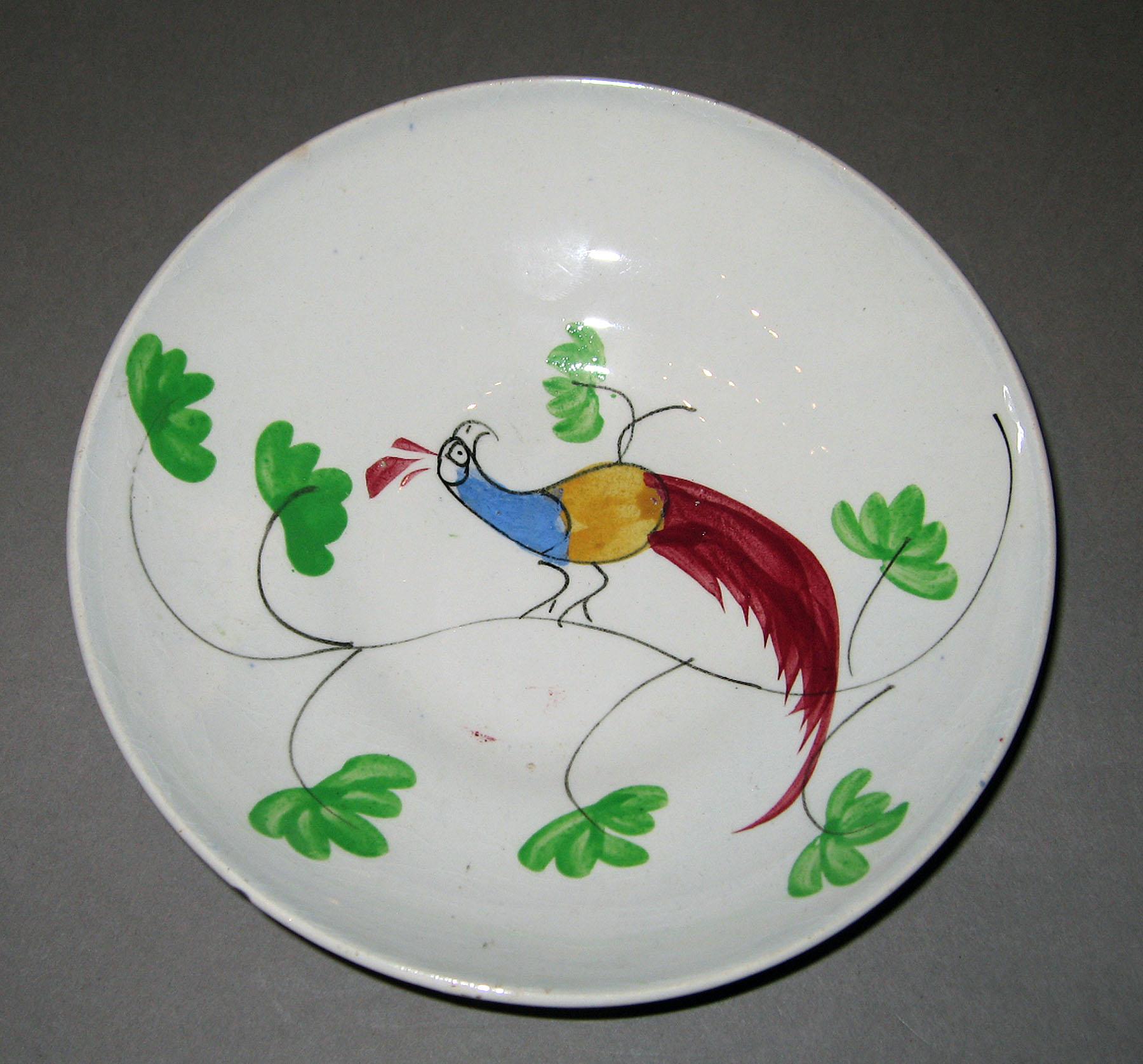 1966.1266.010 Earthenware saucer