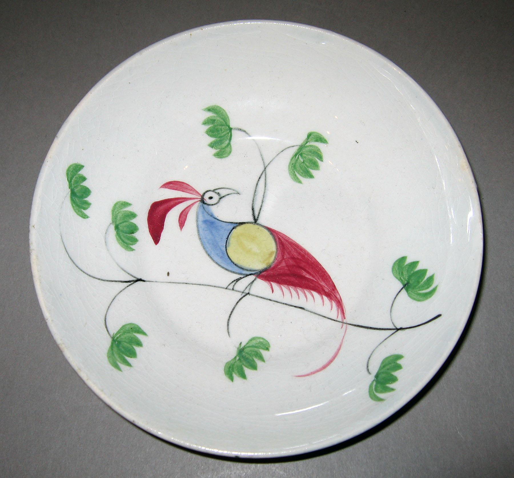 1966.1266.014 Earthenware saucer