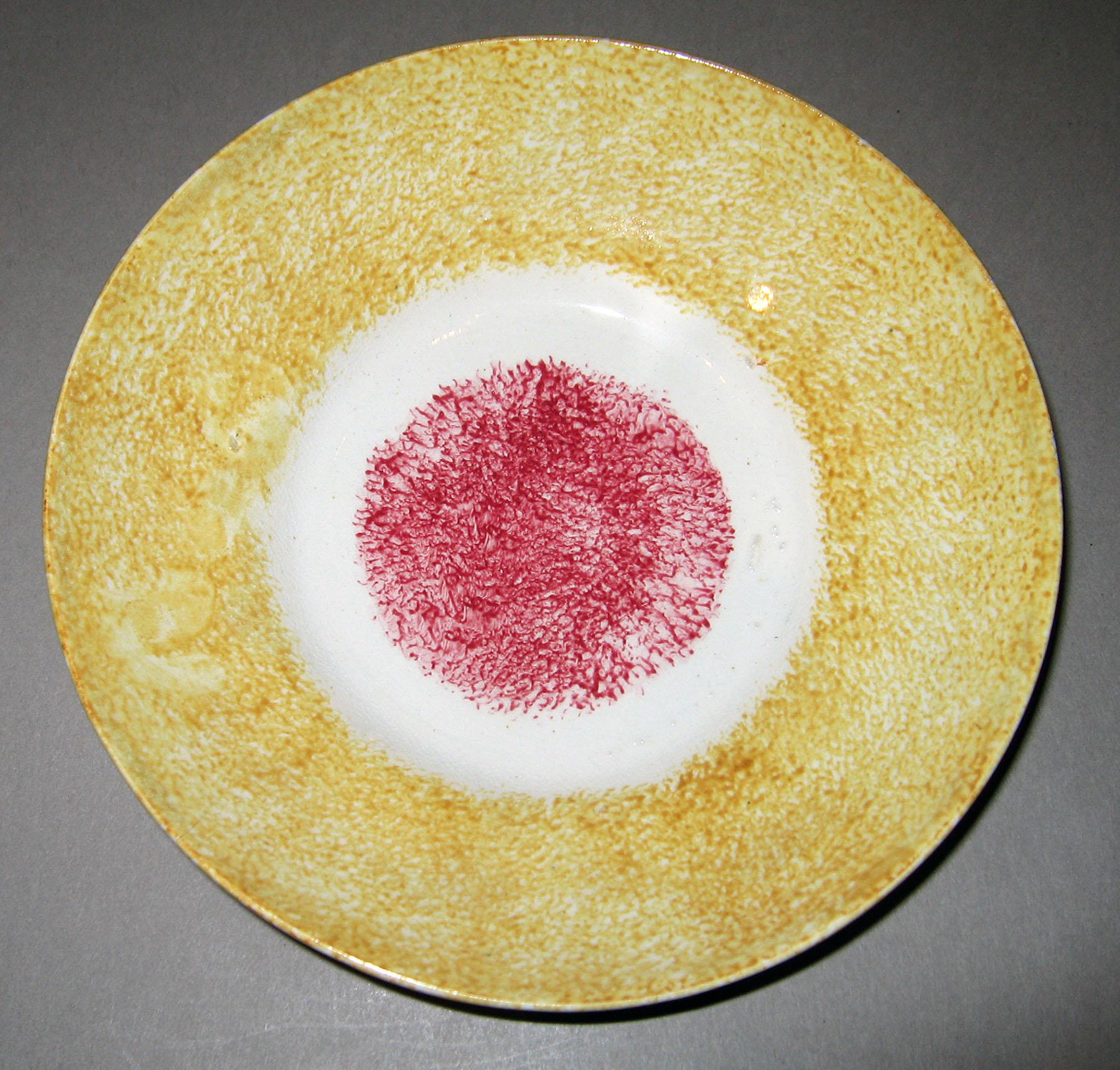 1966.1267.006 Spatterware saucer