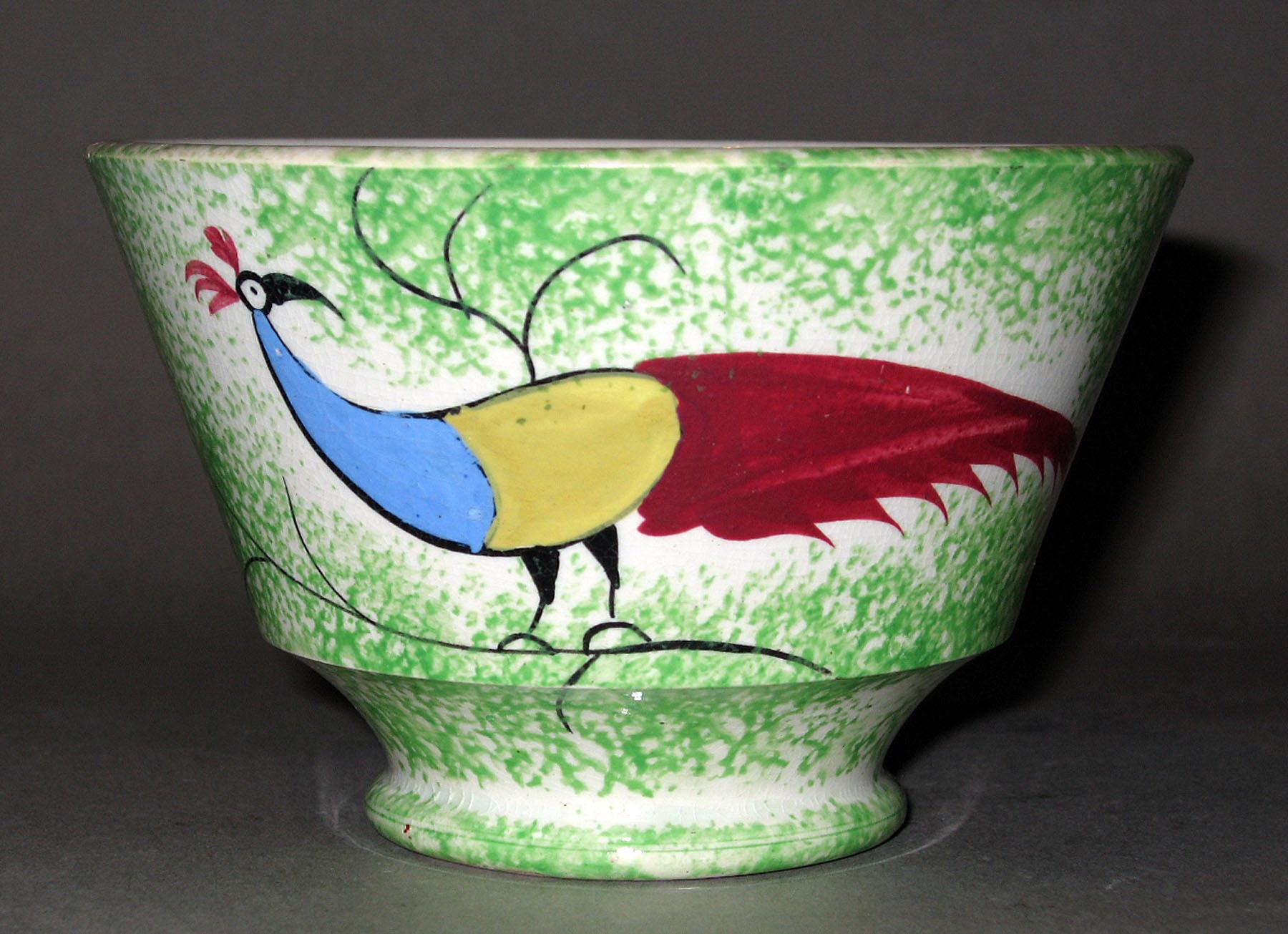 1966.1274.001 Spatterware teabowl