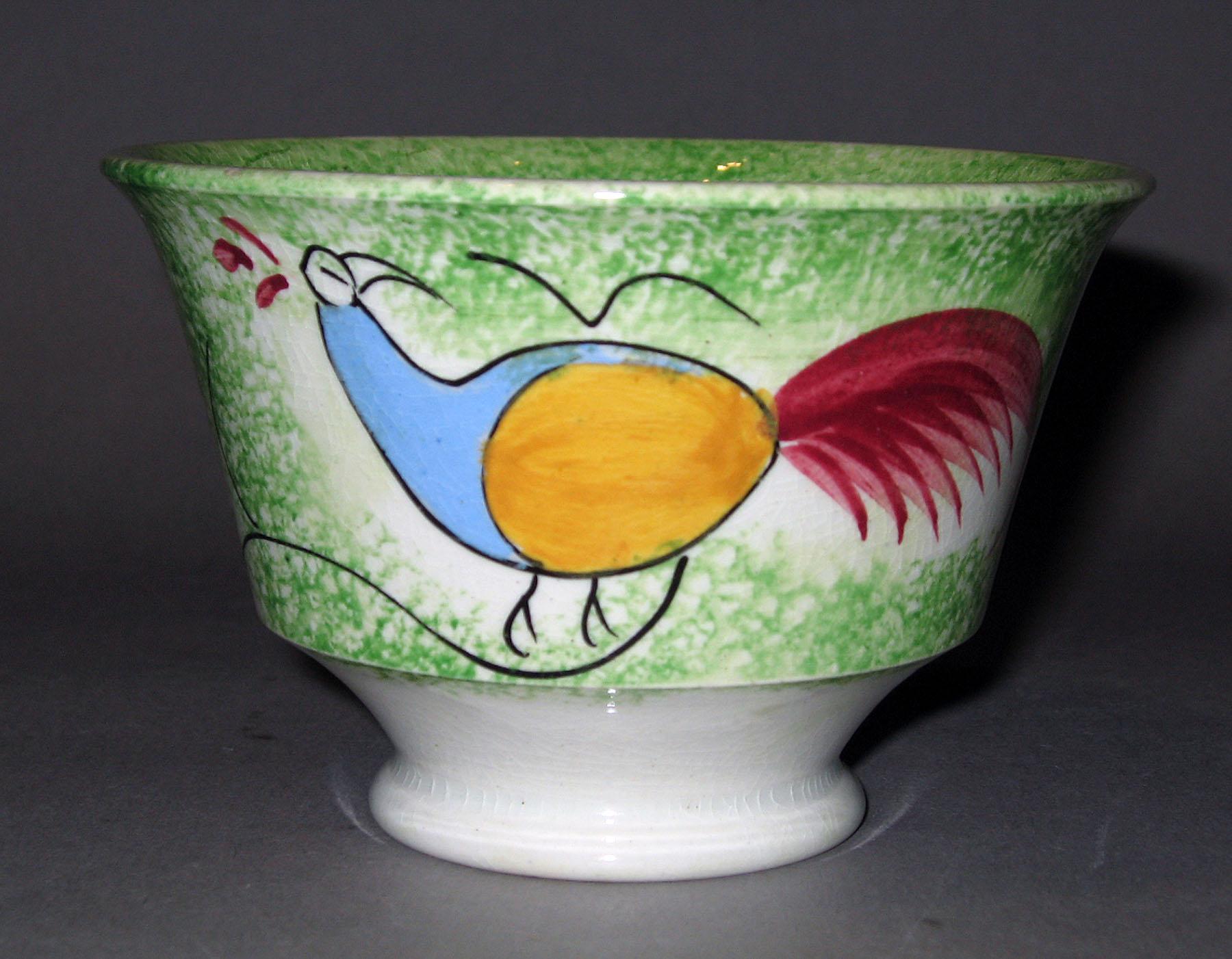 1966.1275.001 Spatterware teabowl
