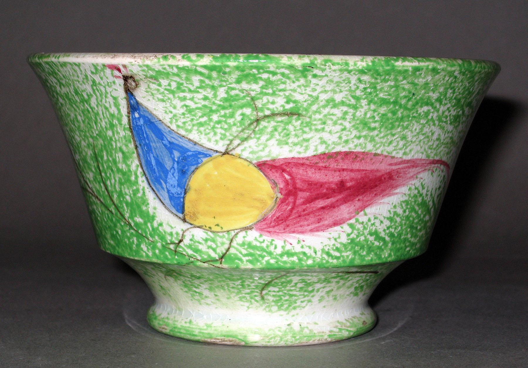 1966.1276.001 Spatterware teabowl