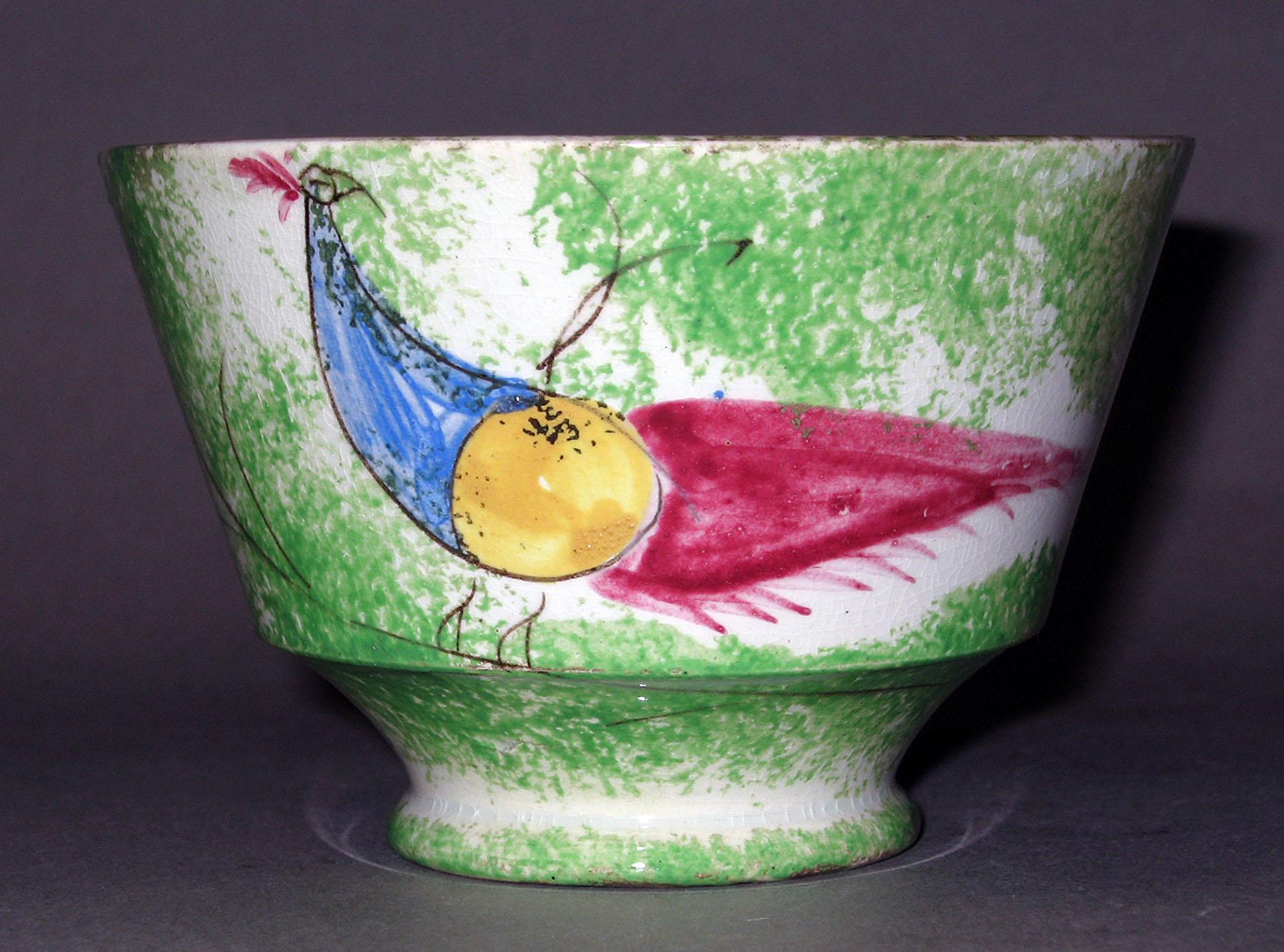 1966.1278 Spatterware teabowl