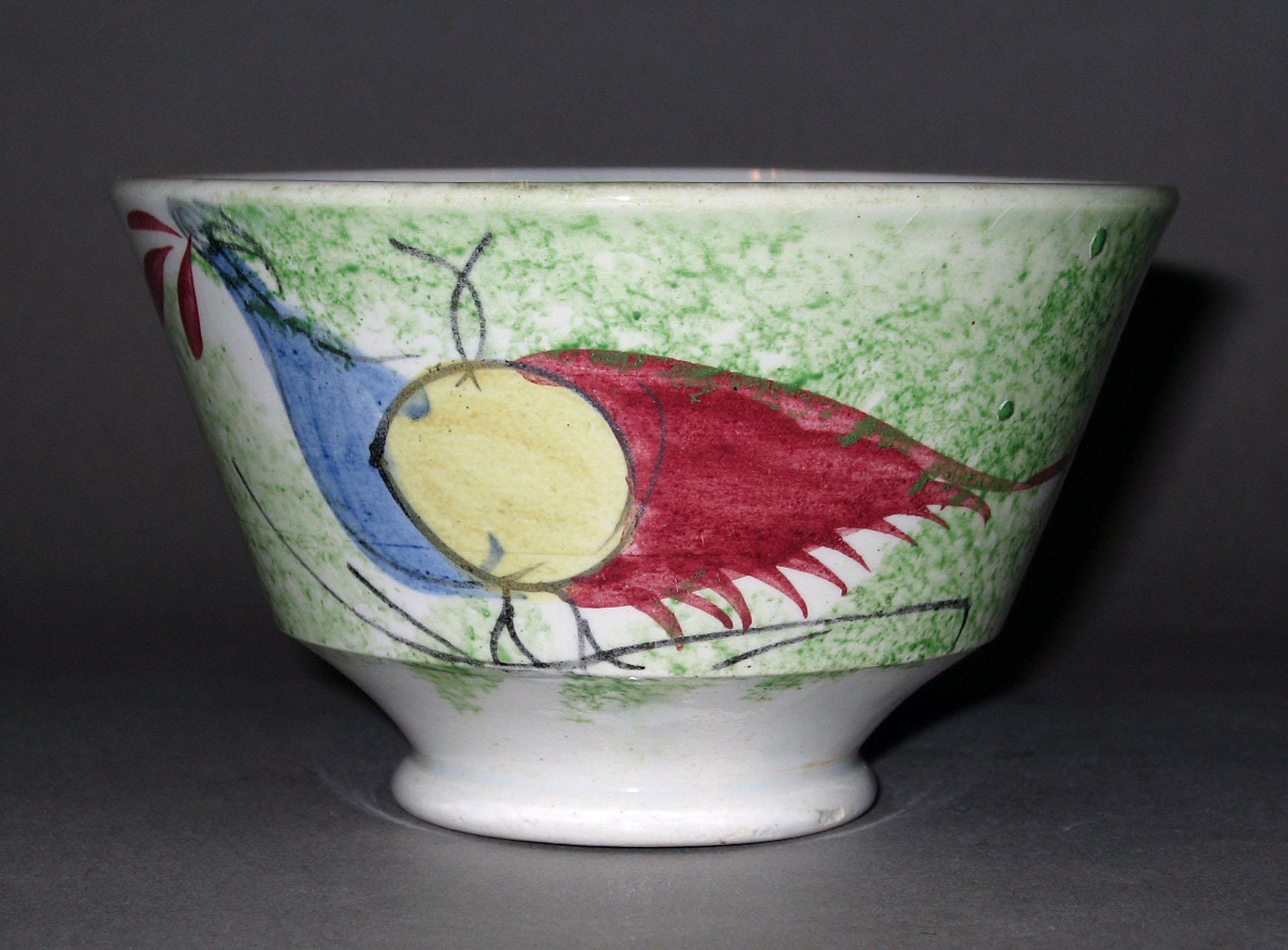 1966.1279 Spatterware teabowl