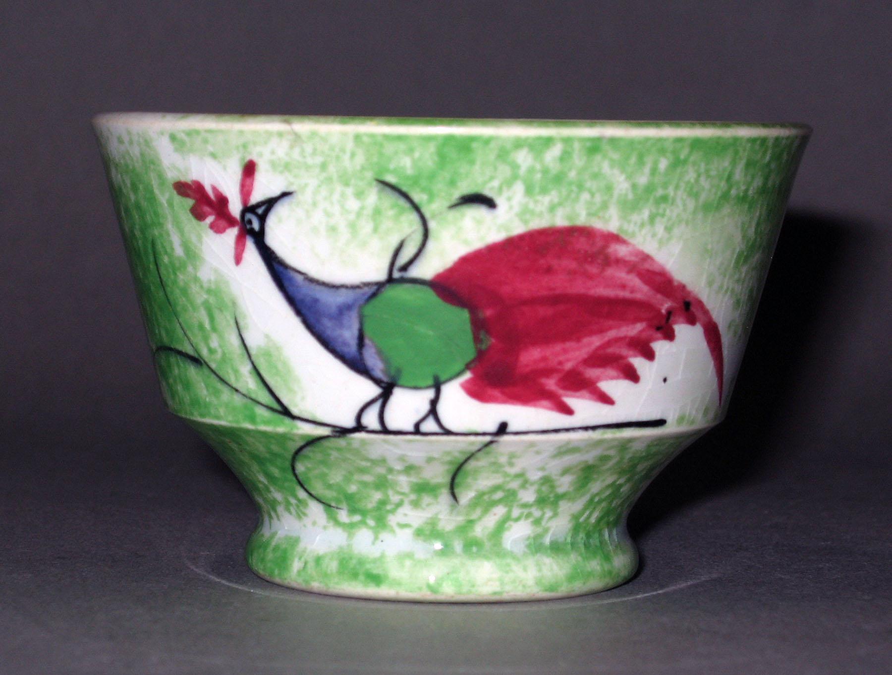 1966.1289 A Spatterware teabowl