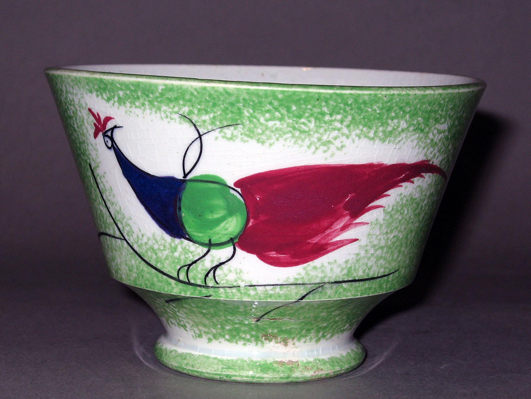 1966.1295.007 Spatterware teabowl
