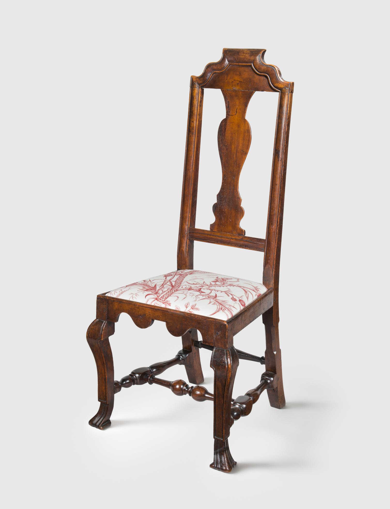 1966.1311 Chair, 1989.0505 Slip seat, view 1
