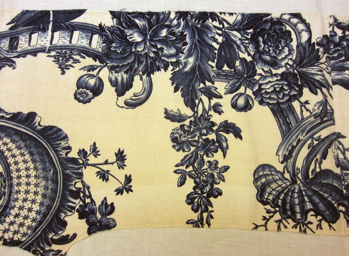 1966.1315.001 Textile, printed detail 1