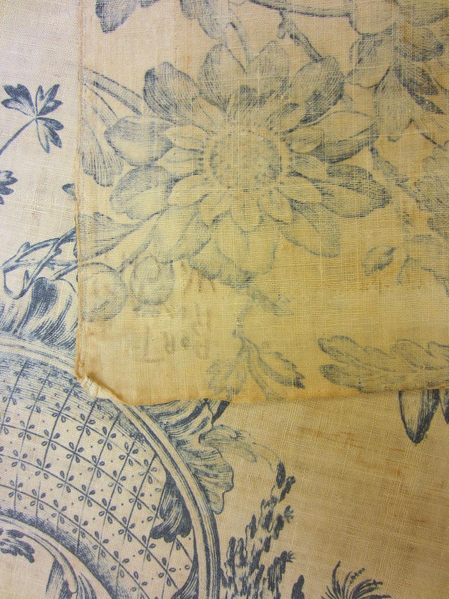 1966.1315.002 Textile, printed inscription