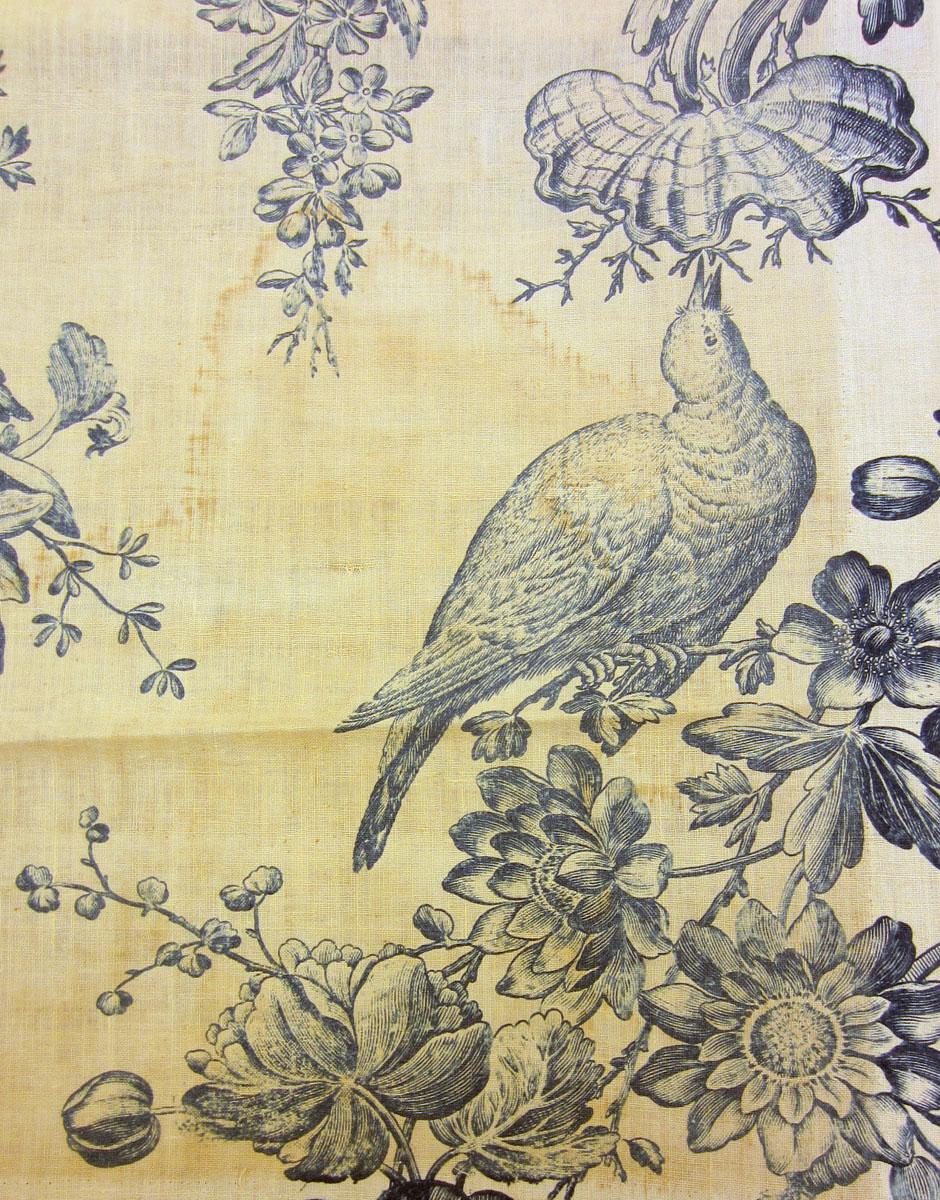 1966.1315.002 Textile, printed detail 1