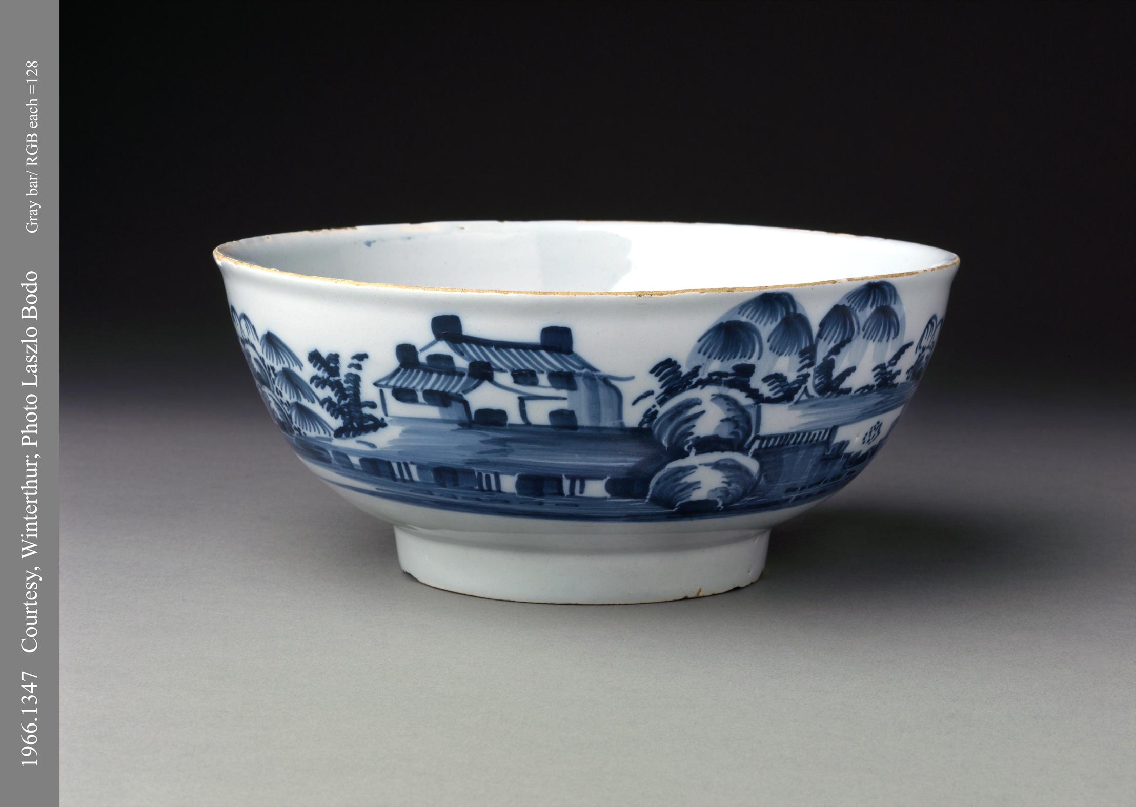 1966.1347 Delft punch bowl