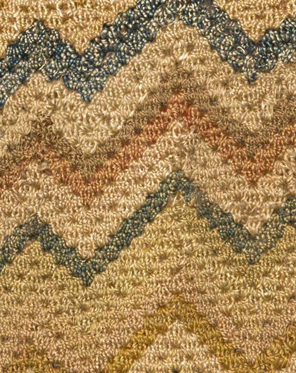 1966.1358 Pocketbook, Pattern Detail