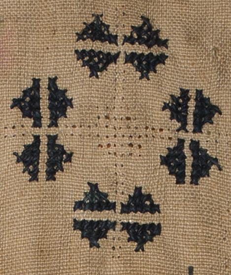 1966.1362 Huswif, Verso Detail 4