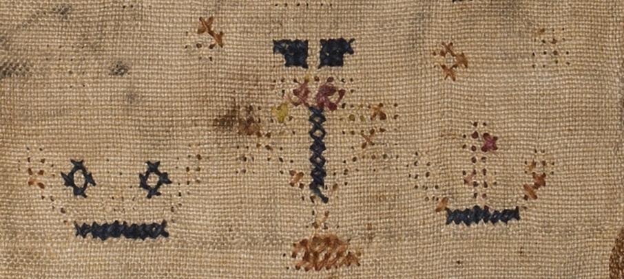 1966.1362 Huswif, Verso Detail 6