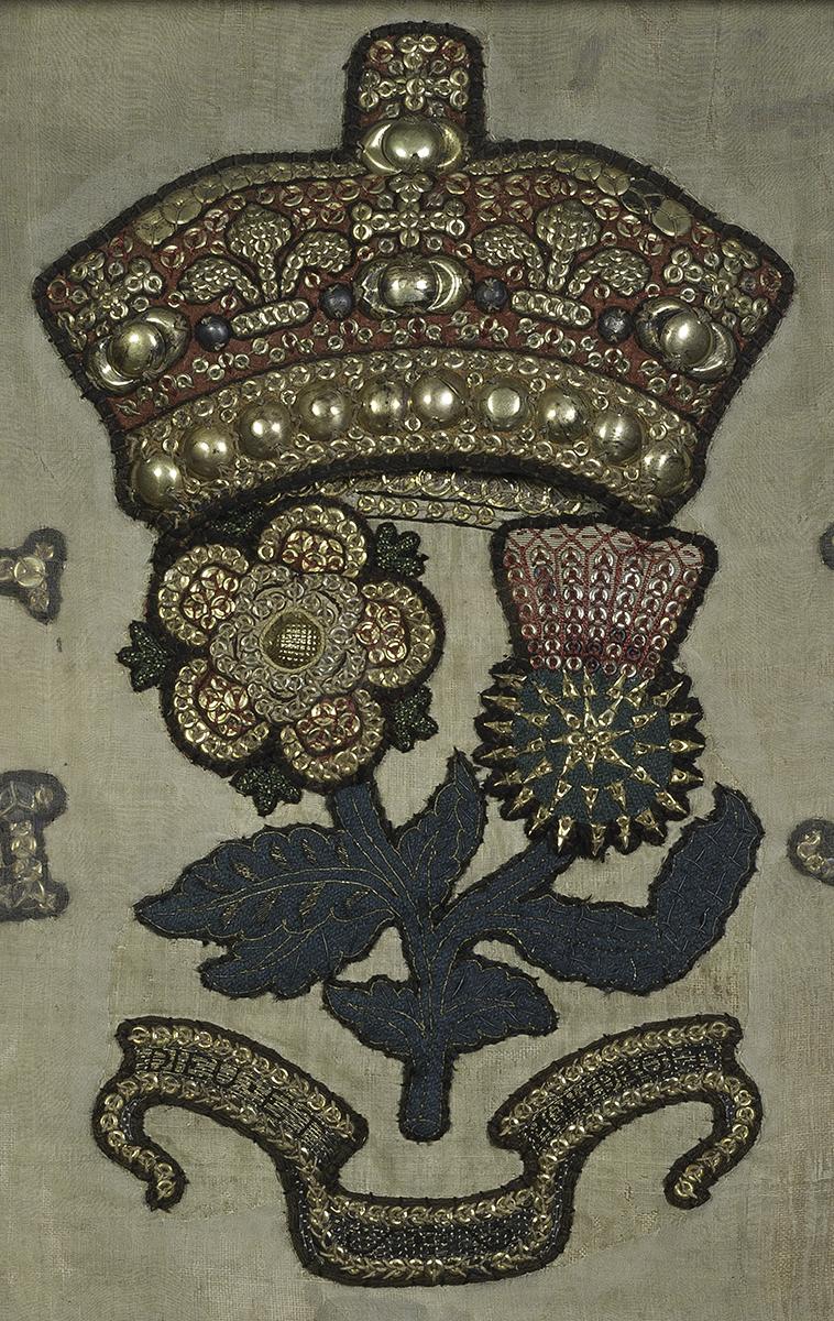 1966.1390 A Needlework Picture, Detail