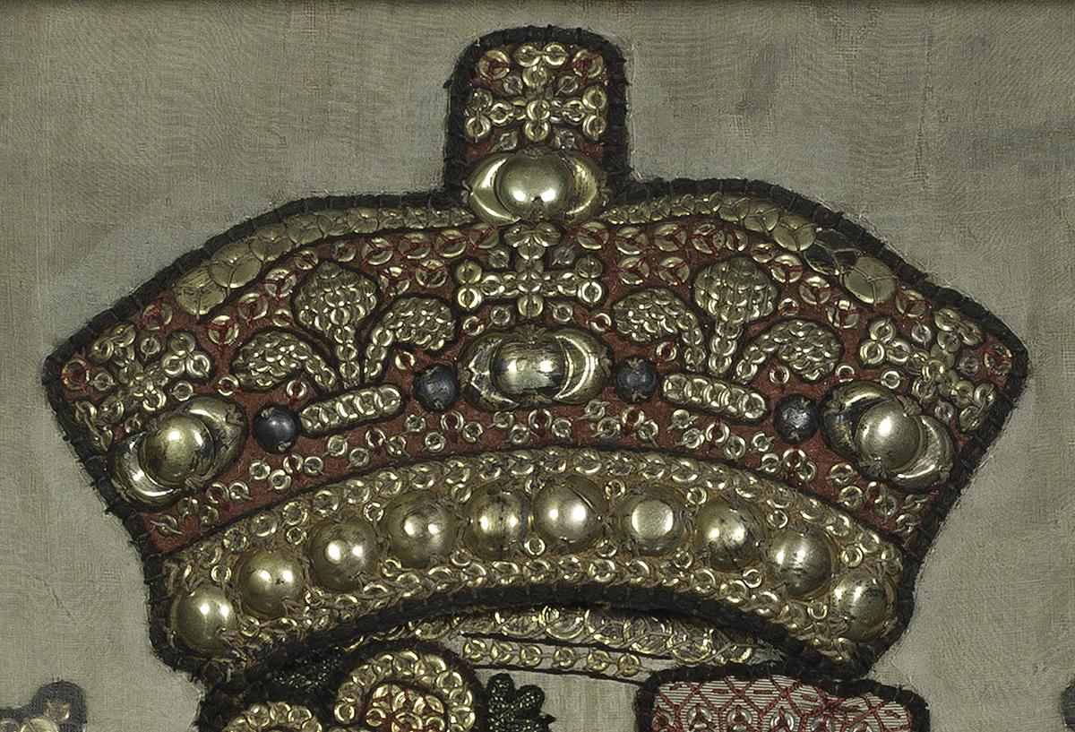 1966.1390 A Needlework Picture, Detail 3