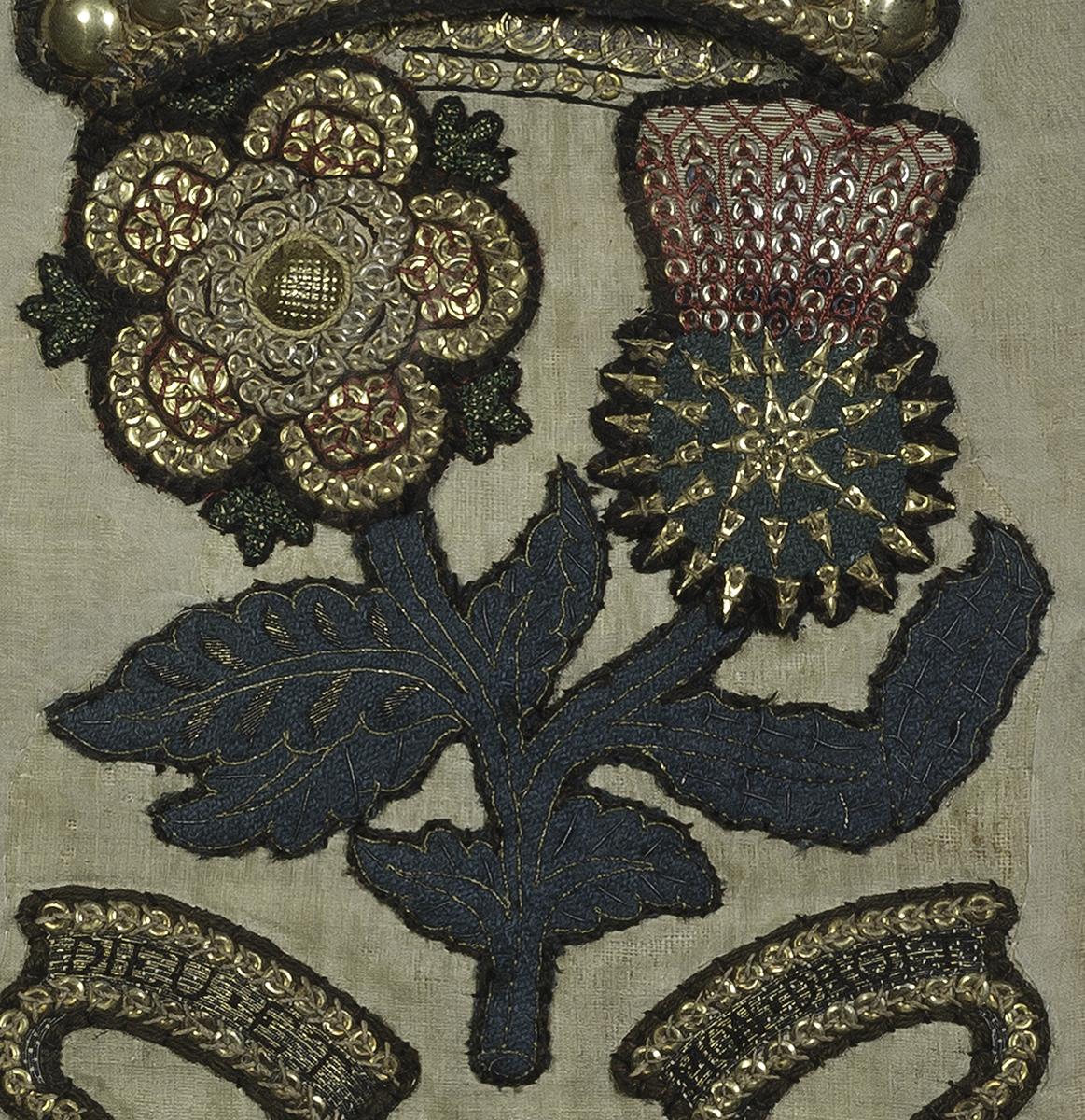 1966.1390 A Needlework Picture, Detail 5