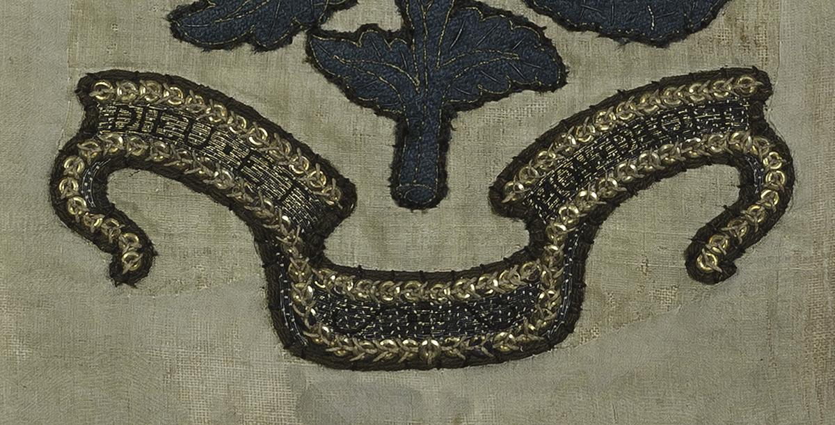1966.1390 A Needlework Picture, Detail 7