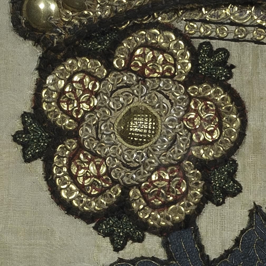 1966.1390 A Needlework Picture, Detail 8